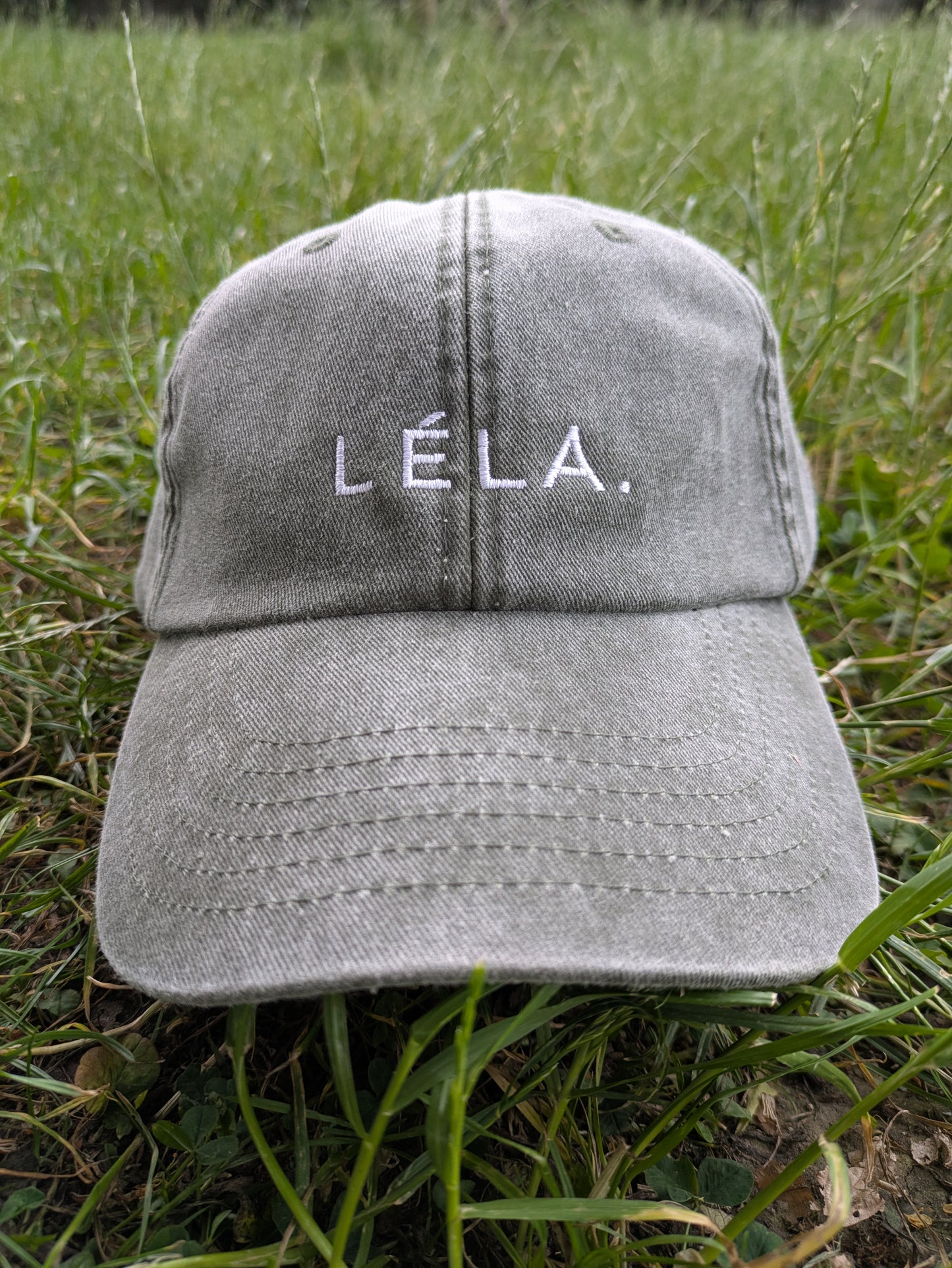 Casquette Vintage vert olive